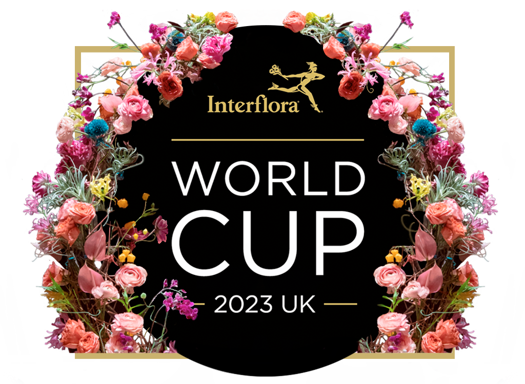 World Cup Logo Flower Frame